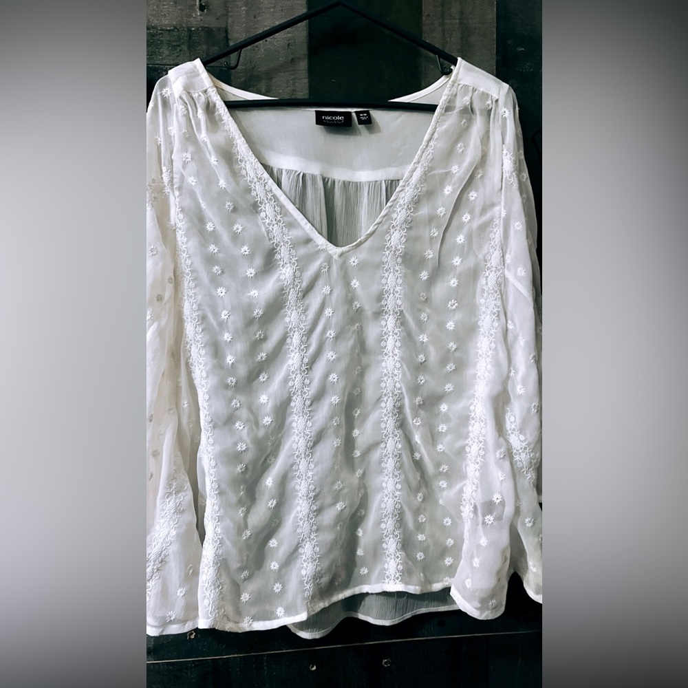 Nicole Miller Blouse 🤍